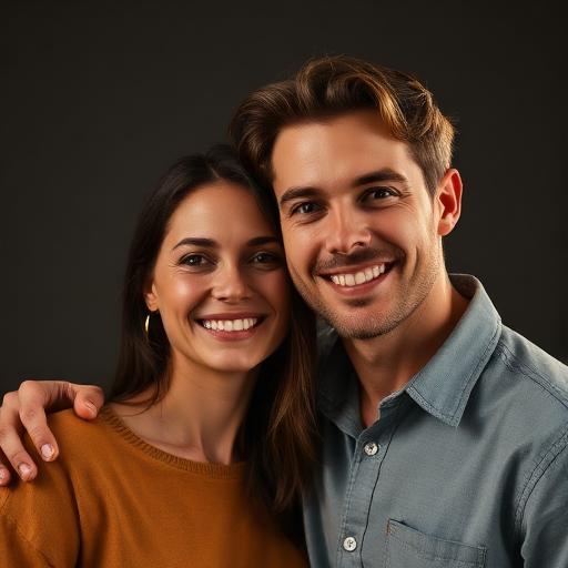 Portrait of Priya & Sam